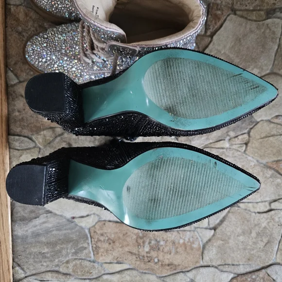 Betsy Johnson CADY size 7 black - Picture 5 of 5